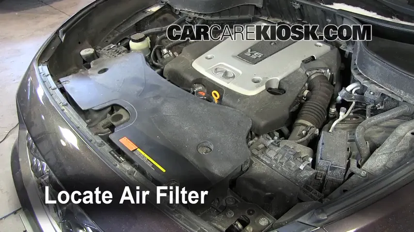 2010 Infiniti FX35 3.5L V6 Air Filter (Engine)